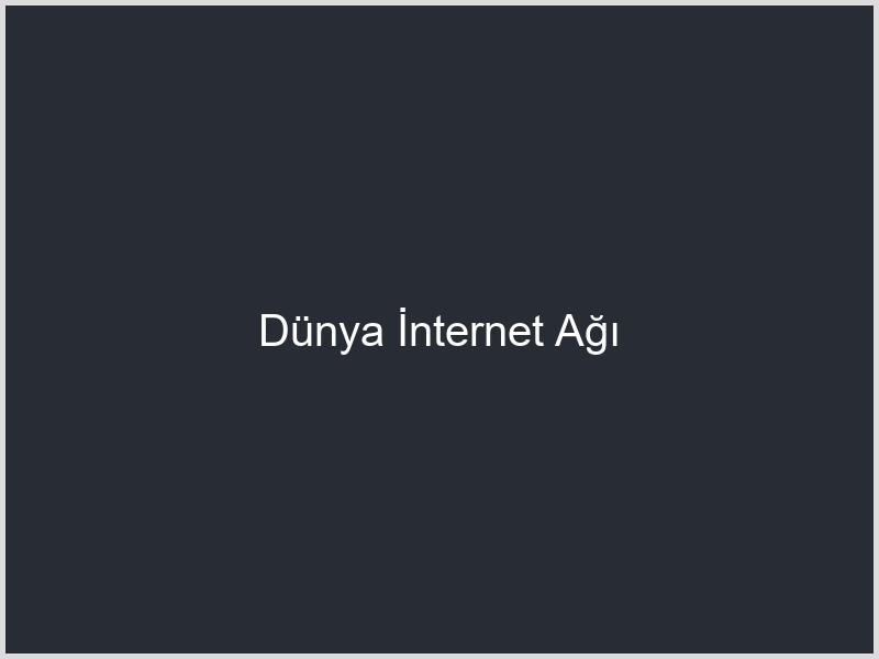 Dünya İnternet Ağı